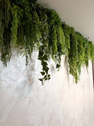 Instalacja liściasta na ścianę czy sufit 5mb