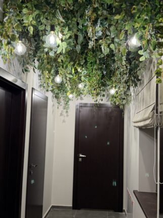 Sufit roślinny kaskadowy cena za m2